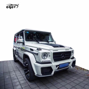 Pare-choc avant et arrière pour Mercedes, nouveau kit de carrosserie abs, style WD, Mercedes Benz classe <span class=keywords><strong>G</strong></span> W463, large évasé, pour G500 G55 - Product Image 2