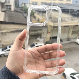 Camera Protection Clear 3 In 1 Bulk Wholesale Phone Cases For IPhone 15 14 13 12 11 Pro Max Back Cover