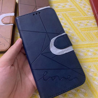 Étui de protection en cuir PU magnétique à rabat pour Samsung Galaxy S25 Edge S24 S23 S22 S21 Ultra Plus