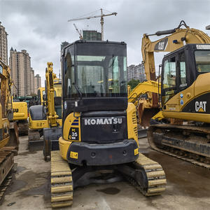 เครื่องขุดดินขนาดเล็ก3.5Ton ใช้โคมัทสึ PC35รถขุดตีนตะขาบ - Product Image 4