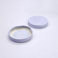 Capuchon métallique en fer blanc torsadé personnalisé de 58 mm, anti-fuite et de qualité alimentaire, à sécurité enfant pour bouteilles et bocaux