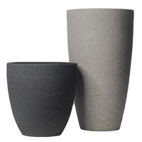 Pot de fleurs en plastique épais et robuste pour plantes d'intérieur et d'extérieur, pour conteneur décoratif moderne, plantes Monstera Ficus