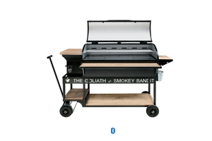 Barbecues à granulés modernes et amovibles avec contrôleurs numériques WIFI ou PID, avec roues - Product Image 2