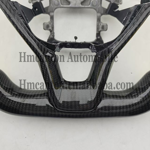 Brand New Yellow Leather Carbon Fiber Grip <b>Steering</b> <b>Wheel</b> <b>for</b> Honda Accord 10th Generation Car <b>Steering</b> <b>Wheel</b> - Product Image 4