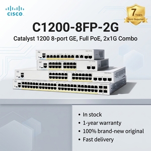 Commutateur PoE 8 ports C1200-8FP-2G, capacité 24 Go, prise en charge QoS et VLAN, en stock - Product Image 6