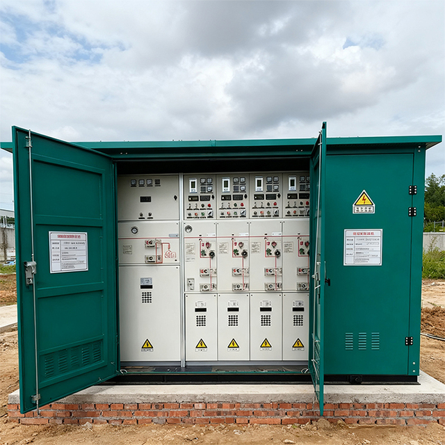Outdoor Fixed Type Ring Main Unit 12kV RMU High Voltage Switchgear IP54 Waterproof