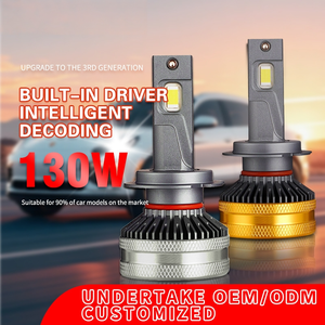 ไฟหน้า LED 12 24V หลอดไฟหน้ารถยนต์ LED H1 H4 H7 สากล 12V 24V ไฟรถยนต์ดัดแปลง - Product Image 3