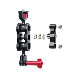 360 độ xoay máy ảnh bóng đầu ma thuật cánh tay, Led ánh sáng lĩnh vực khung màn hình để kết nối GoPro máy ảnh Phụ kiện chân máy - Product Image 3