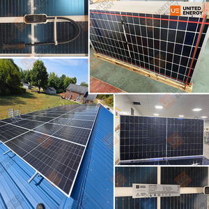 ชุดที่สมบูรณ์ deye ระบบพลังงานแสงอาทิตย์ในบ้าน5kW 20kW 10kW พร้อมอินเวอร์เตอร์ไฮบริดและ10kWh แบตเตอรี่แรงดันต่ำ15kWh แบบบูรณาการ BMS - Product Image 2