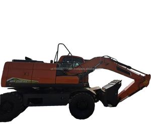 Excavatrice d'occasion Doosan DX150lc-9c, poids opérationnel 6 tonnes, moteur principal, machine sur chenilles, modèle 2022, puissance 98 kW, testée et inspectée, en bon état - Product Image 1