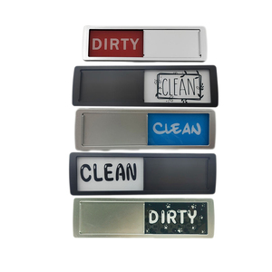 Magnete per Frigorifero Personalizzato con Indicatore di Pulito/Sporco per Ufficio, Cucina, Lavastoviglie, Disponibile <span class=keywords><strong>in</strong></span> Argento e Nero - Product Image 6
