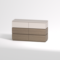 Nouveau modèle de salon moderne armoire en bois plus grande conception de commode
