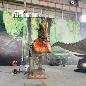 Dinosauro Animatronico di Alta Qualità in Vetroresina e Metallo di Grandi Dimensioni per Centri Commerciali e Parchi a Tema - Product Image 4