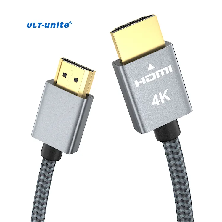 ULT-unite High Quality 1.2m 2m 3m Ultra Thin HDMI Cable 4K HDMI Cable