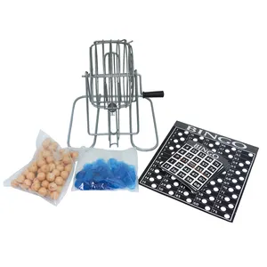 Bar party entertainment toy drinking bingo playing game set