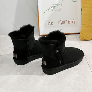 מגפי עור כבש איכותיים בסגנון מערבי, מגפי אגס מקוריים, מגפי אגס קאנטרי לנשים - Product Image 3