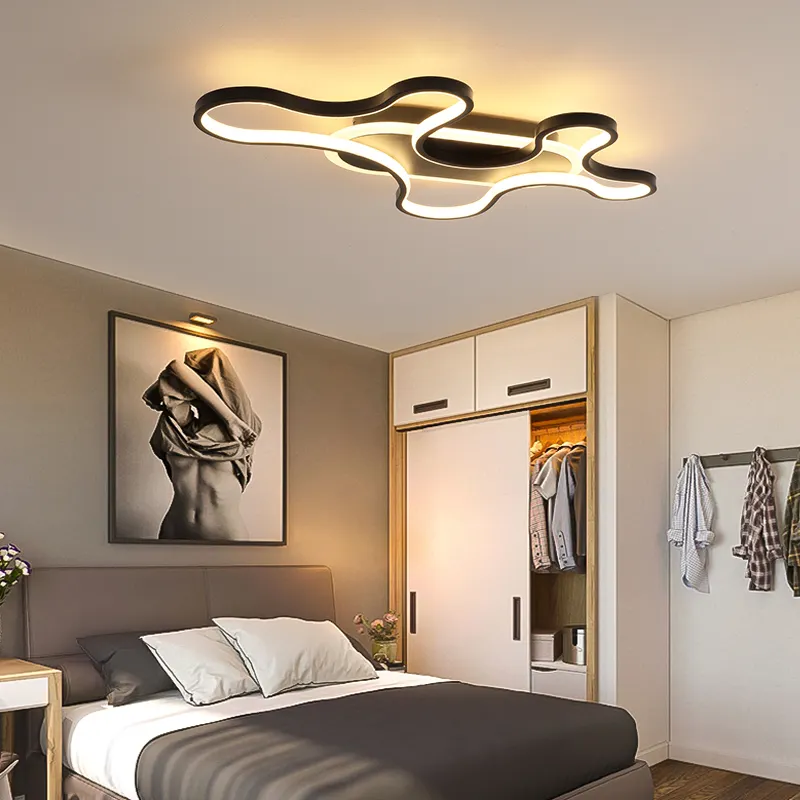 Nieuwe Design Led Plafond Verlichting Plafondlamp Acryl Aluminium Body Led Plafond Indoor Verlichting Voor Slaapkamer Thuis