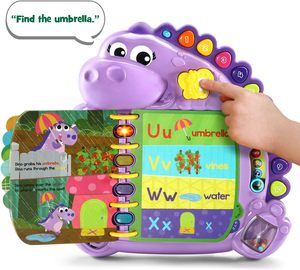 Livre sonore multifonctionnel de l'alphabet pour enfants en plastique Apprentissage précoce de l'anglais de <span class=keywords><strong>2</strong></span> à 4 ans Multi-boutons Unisexe - Product Image 4