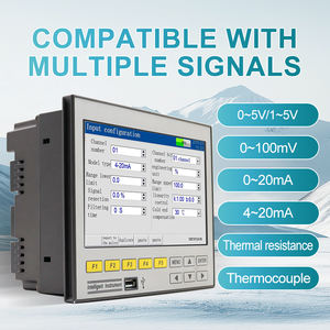 Industrial-grade 16 canais Data Logger medidor de fluxo termopar RS485 temperatura monitoramento OEM personalizável de 7 polegadas TFT LCD - Product Image 3
