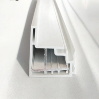Profilé d'extrusion PVC haute dureté pour portes et fenêtres, antioxydant, durable, pour cadre de fenêtre