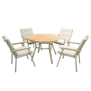 Juego de jardín de aluminio de estilo tradicional Yoho, sofá de Metal para Patio y muebles de exterior para uso en patio y parque - Product Image 3