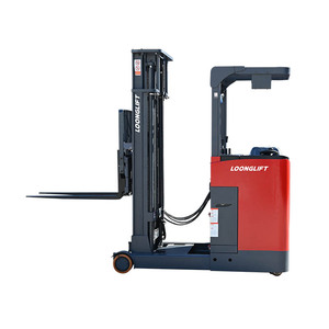 1300kg To 3000kg Sit Down Reach Truck With Curtis Control And Li Ion Battery For High Level Storage In Logistics Centers - Product Image 1