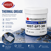 Pâte thermique en silicone à haute conductivité thermique grise NDST pour le refroidissement des processeurs LED haute fréquence, des ordinateurs portables