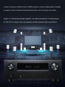 เครื่องขยายเสียง <span class=keywords><strong>Denon</strong></span>/Tianlong AVR-X2800H 7.2 แชนแนล สำหรับระบบเสียงภายในบ้าน รองรับ 8K ผลิตในจีน - Product Image 4