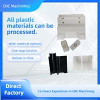 Services de fabrication sur mesure Pièces en plastique ABS PP PVC PC PE Nylon Usinage CNC Fil EDM Perçage Tolérance de précision pour