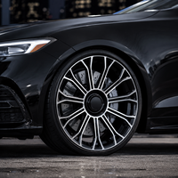 Jantes en alliage d'aluminium AL 17 18 20 pouces 5x112 à design multi-rayons en maille pour voitures particulières, vente chaude pour jantes personnalisées Mercedes Benz