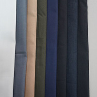 Tissu de doublure de poche à entoilage en polyester sur mesure léger en coton tissé uni pour les vestes et les sacs des filles