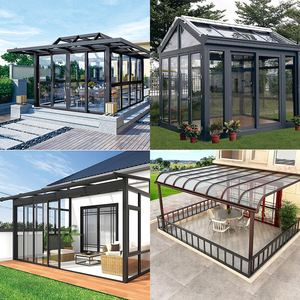 Gazebo <span class=keywords><strong>de</strong></span> Aluminio para Jardín, Impermeable, Resistente, para Barbacoa, Playa y Exteriores - Product Image 4