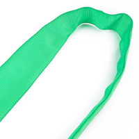 Sangles de levage rondes sans fin en polyester, capacité 2T, sangles de levage pour l'arrimage de cargaisons