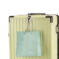 Dernier cri Bagages en aluminium et à fermeture éclair Sac de voyage 3 pièces ABS PC Trolley Case le vêtement de sport convertible Ensemble de bagages