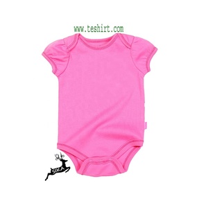 Ropa de bebé de algodón orgánico con impresión personalizada al por mayor, peleles para bebé niño, ropa de verano para recién nacido niña, India - Product Image 5