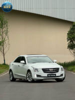 Cadillac ATS Luxe 2017, berline 4 portes 5 places, essence turbo, automatique, cuir, phares LED, toit ouvrant, écran tactile, R17, conduite à gauche, arrière