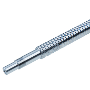 Tornillo de bola enrollado C7 con brida 1204, tuerca de bola única <span class=keywords><strong>BK</strong></span> SFU1204, 200, 300, 400, 500, 600, 700mm, extremo BF10 mecanizado, lugar de origen CNC - Product Image 5