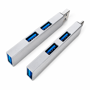 USB 3.0 集线器 5Gbps 高速铝制分线器 即插即用多端口扩展器 适用于 <span class=keywords><strong>MacBook</strong></span> 戴尔 HP 笔记本电脑 台式电脑 - Product Image 2