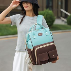 Fashion Mommy Diaper <b>Backpacks</b> Custom <b>Large</b> <b>Capacity</b> Maternity <b>Backpack</b> for Outdoor Travel Hospital - Product Image 6