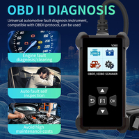 V360 Kfz-Fehlerdiagnosegerät OBD2 Automobil-Motortester ELM327 Lesegerät für Jahresinspektion und Vorprüfungen