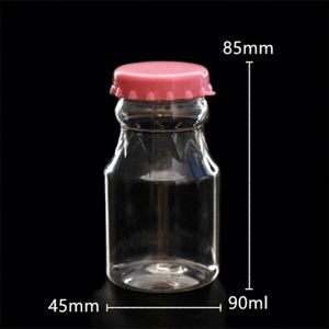 Bouteille en plastique colorée de 90 ml pour slime DIY, jouets pour enfants, vente en gros 2019 - Product Image 3