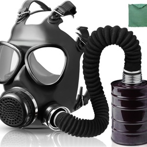 Loại 05 nhăn nhó 87-phong cách Full-Face cao su HEAD-mounted chữa cháy mặt lá chắn chem-kháng qua biên giới dropshipping - Product Image 4