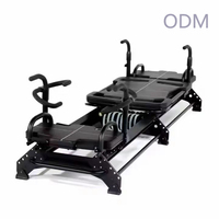 Micro Reformer Commercial en Aluminium pour Pilates, Machine Multifonctionnelle Supermodel pour l'Alignement de la Chaîne Cinétique et les Salles de Sport de Prestige