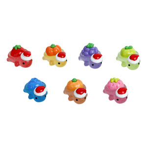 Lanshuo Resin Fruit Turtle Christmas <b>Hat</b> DIY Ornament Decor Blind <b>Box</b> Craft Model Kit For Desktop Decoration - Product Image 4