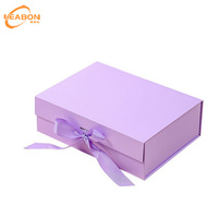 Boîte à rabat magnétique en papier avec insert en mousse éponge, impression quadricolore, pour bagues, boucles d'oreilles, colliers, montres – Pack de présentation de luxe – Offre Spéciale