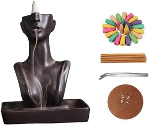 2023 New Design Incense Burner Back Flow Encensoir Electrique Bakhour Encen <strong>Bruleur</strong> Musulman Incienso Y Quemadores De Incienso - Product Image 1