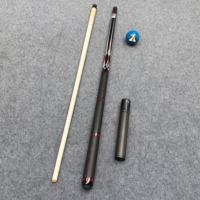 Queue de billard BLUE CARDAMOM Premium, tube entièrement en carbone, fût en érable, embout en ébène, incrustations exotiques, faible déflection, pointe de 12,5 mm pour adultes