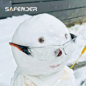 עיצוב התאמה אישית משקפיים חיצונית rx מחזה עם חתיכות האף tpr רך ועדשות PC להגנה אישית - Product Image 2