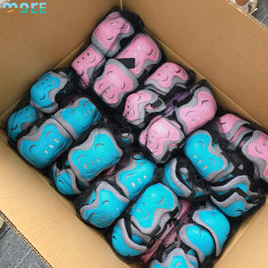 Ensemble de protection SeeMore pour le patinage, le cyclisme, le vélo, les rollers, les trottinettes, les casques de vélo pour enfants, les genouillères, les protections de casque - Product Image 4