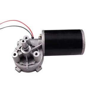 Industrial Grade DC <b>Worm</b> <b>Gear</b> Motor Low Noise High Torque 12V 24V 63mm 76mm 60mm Wholesale OEM Available - Product Image 3